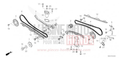 CHAINE A CAMES/TENDEUR GL1800DAN de 2022